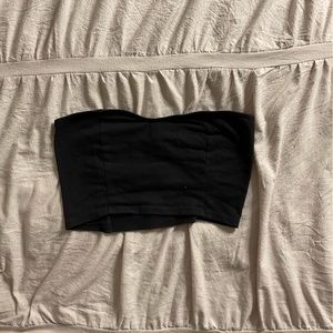 Black Crop Tube Top | Charlotte Russe